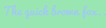 Image with Font Color A1CAF1 and Background Color 99E6B3